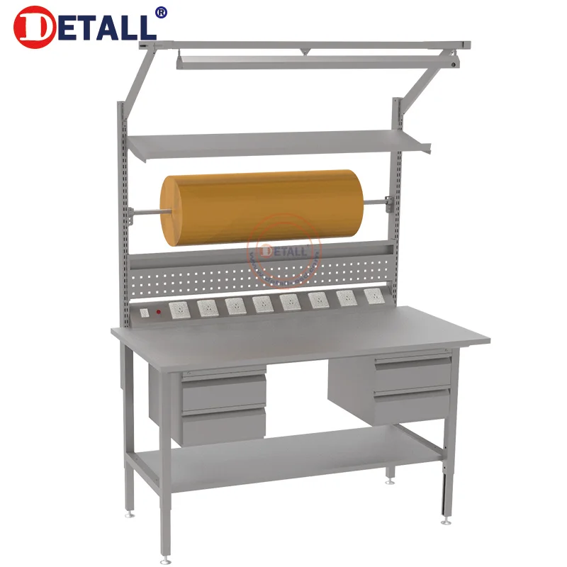 Detall China Factory ESD garage lab workbench with lifetime warranty