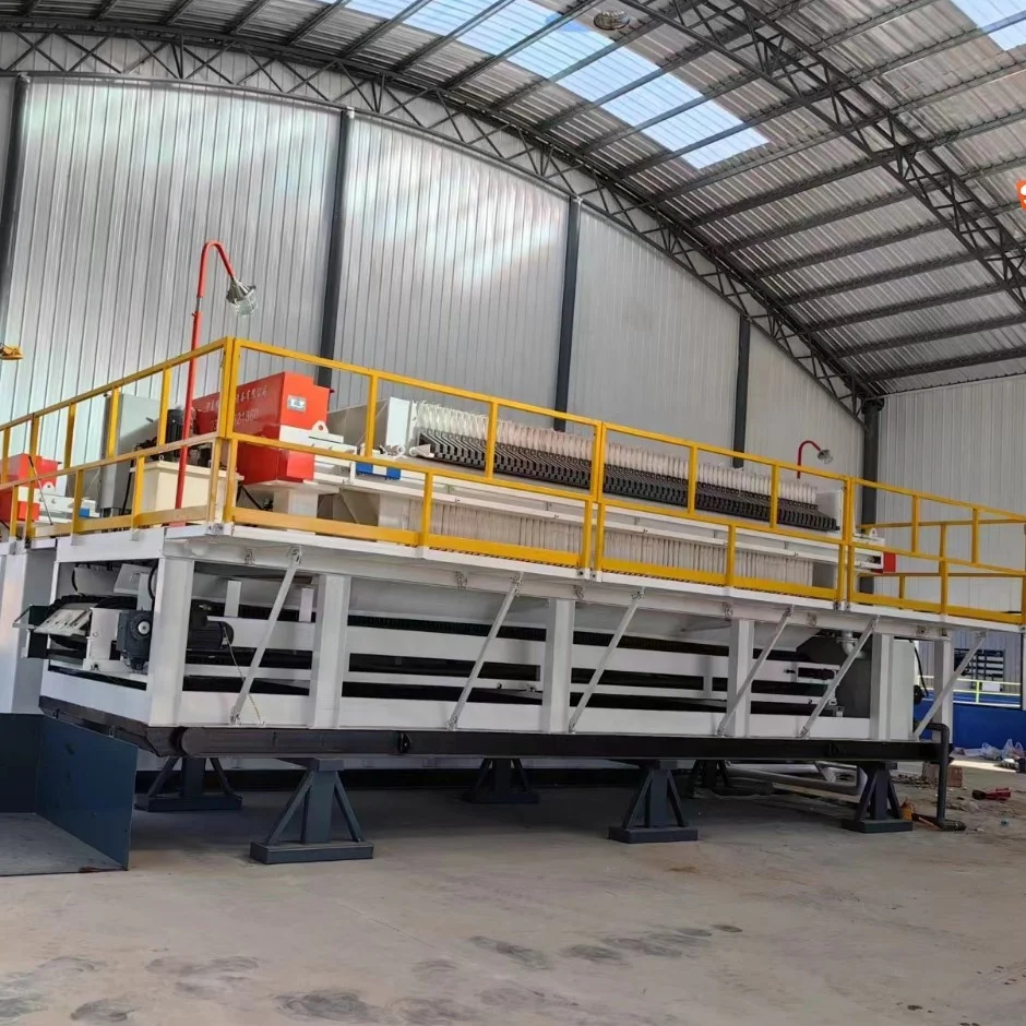 Magnesium Sulphate Filter Press Machine Automatic Operation