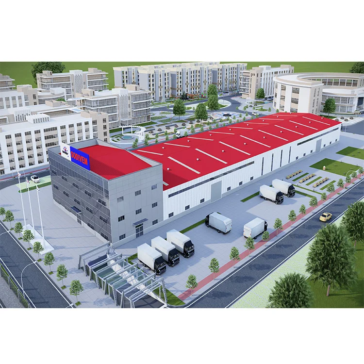 Industrial designs roof manufacture metal building prefabricated steel structure aircraft hangars warehouse