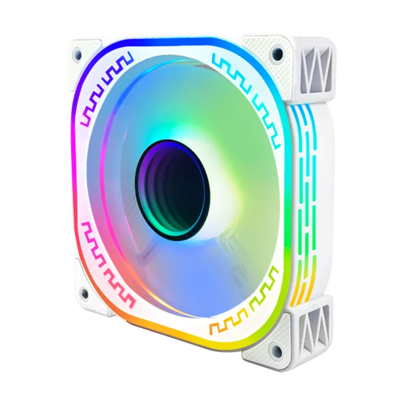 New Style Factory Direct Sales CPU Cooling Fan With High Cooling Performance 5V ARGB 3Pin 4Pin Motherboard Sync Fan for PC