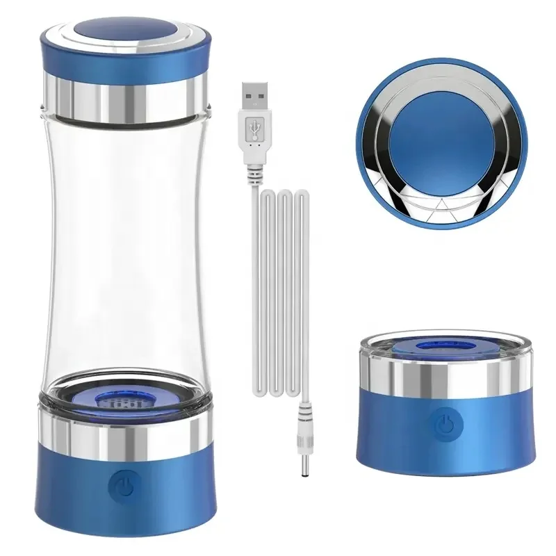 Moneng 1000ppb-1500ppb Hydrogen Rich Water Bottle Antioxidants ORP Best Hydrogen Water Bottle With SPE