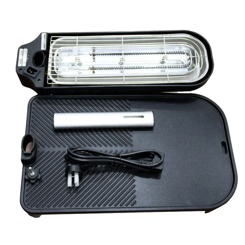 New Upgrade Multifunctional Smoke-free 3D Infrared Electric Grill With Barbecue