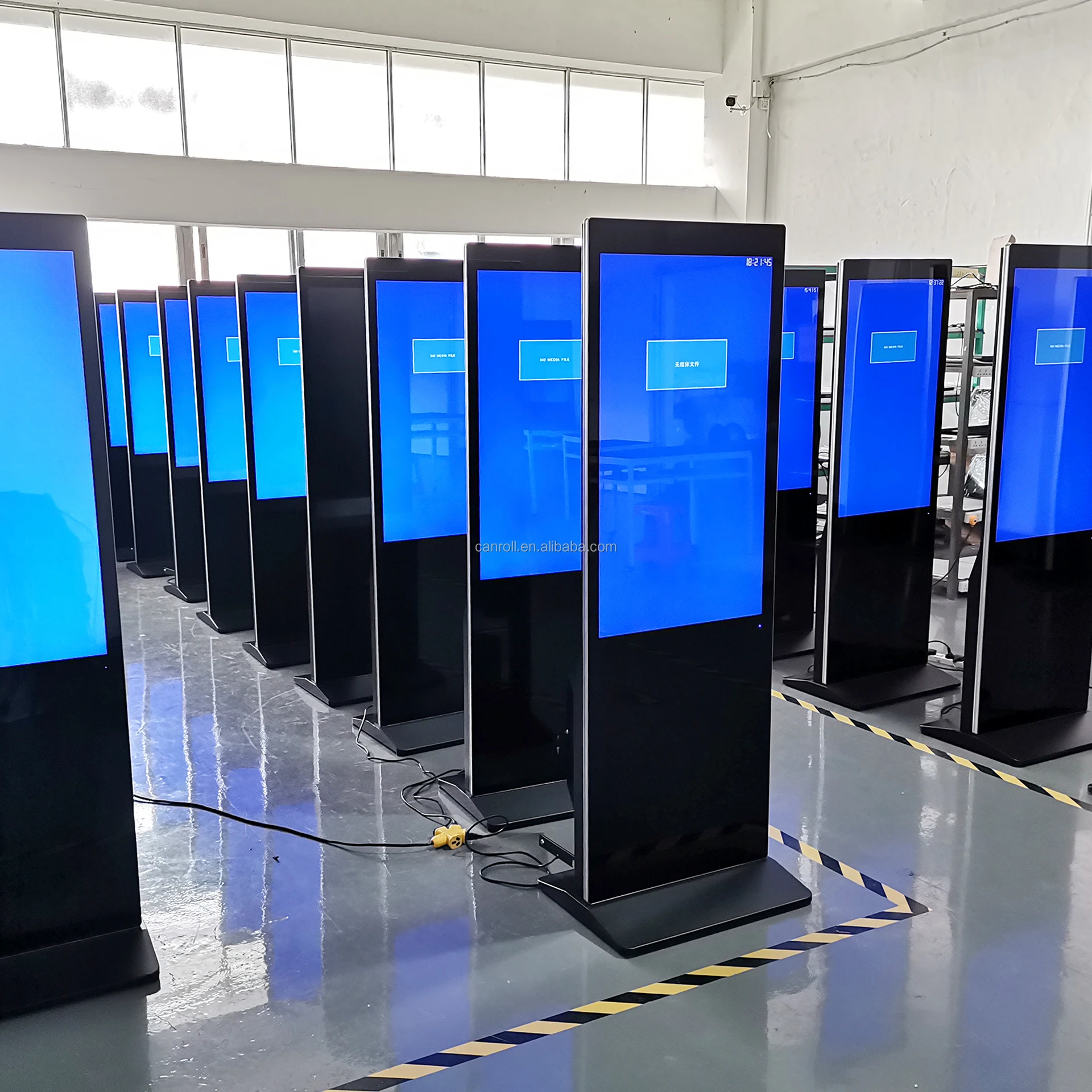Высокое качество напольный 55 'рекламный плеер Android Digital Signage LCD сенсорный экран