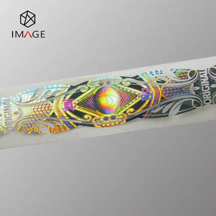 Foil form Security Hologram Strip for Blister Packaging