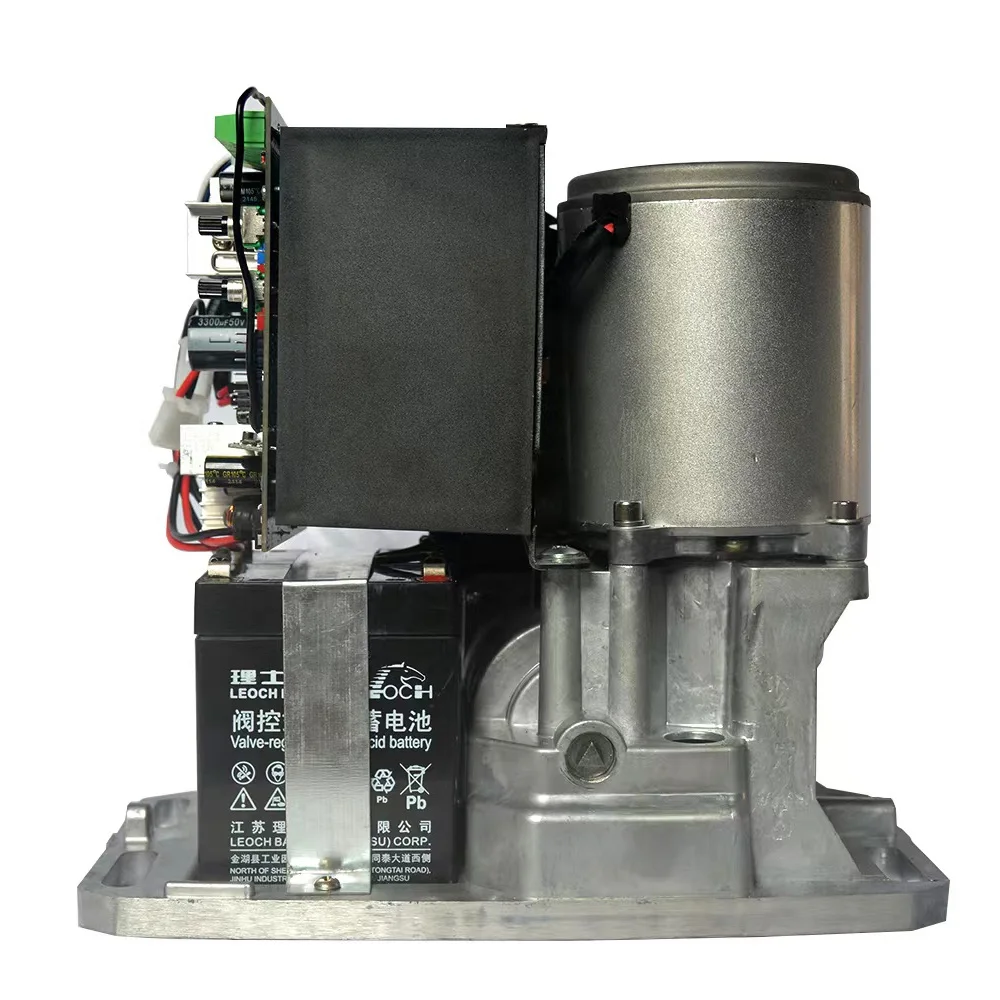 800KG 24V DC Sliding Gate Motor Kit Sliding Door Motor Automatic Electric Door With Remote Kit