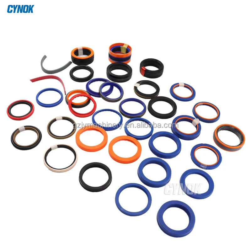 Гидравлический цилиндр масляного уплотнения поршневой шток Un U-Cup износа кольцевые стеклоочистители PTFE SPGO SPGW уплотнительные кольца
