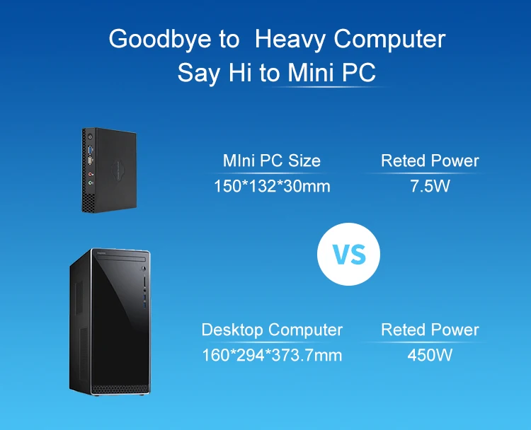 Sharerdp Custom Celeron J4125 VGA HD DP Dispaly 8GB RAM DDR3 Linux Windows11 Cheap RAM Mini Server Mini PC Computer Nano