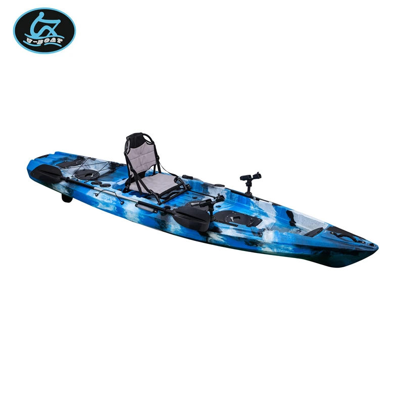 U-Boat 12ft pedal drive kayak normal Chinese fishing kayak for sale - K11