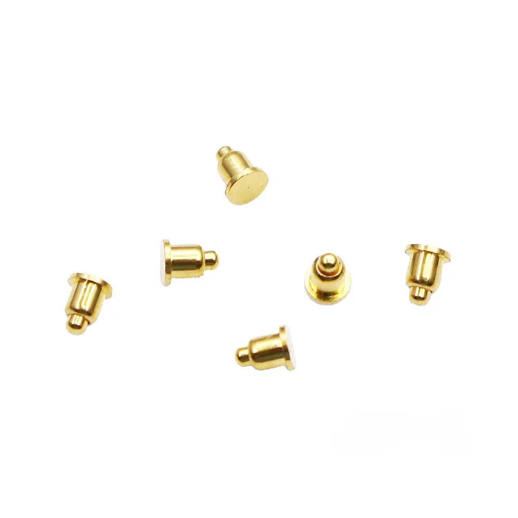 SMT DIP pin supplier Manufacturer Custom Spring Load Brass  Spring Pogo Pin connectors