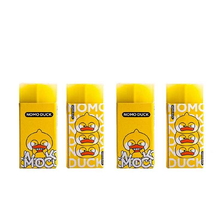 Школьные принадлежности канцелярские принадлежности маленькая Желтая утка ластик кавайный милый ластик детские подарки