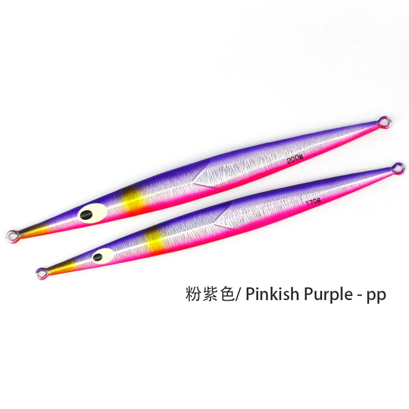 170g 200g Metal Jig Lure Fast Fall Luminous Japan Quality Slider Saltwater Fishing Lures Slider Jig