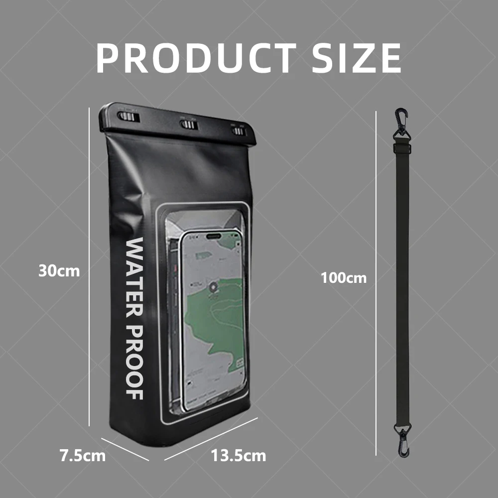 Factory Price Waterproof Dry Bag 2L Waterproof Sack Keeps Gear Dry for Kayak With Clip