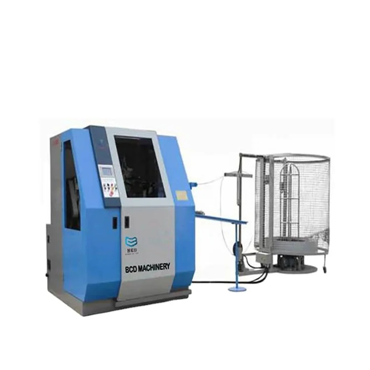 Good quality practical high efficiency 80pcs/min automatic mattress spring machine with PLC touch screen programme