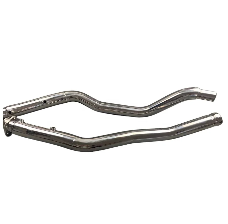Jagrow 304SS ML GL GLE exhaust downpipe for Benz ML GL GLE GLS 320 400 450 43 AMG M276 downpipe 3.0L