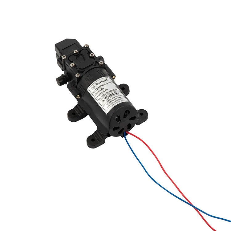 Farmjet 12V 2.5A High Quality Copper Wire Dc Motor Diaphragm Pump Use For Electric Sprayer And Wash Car Sprayer