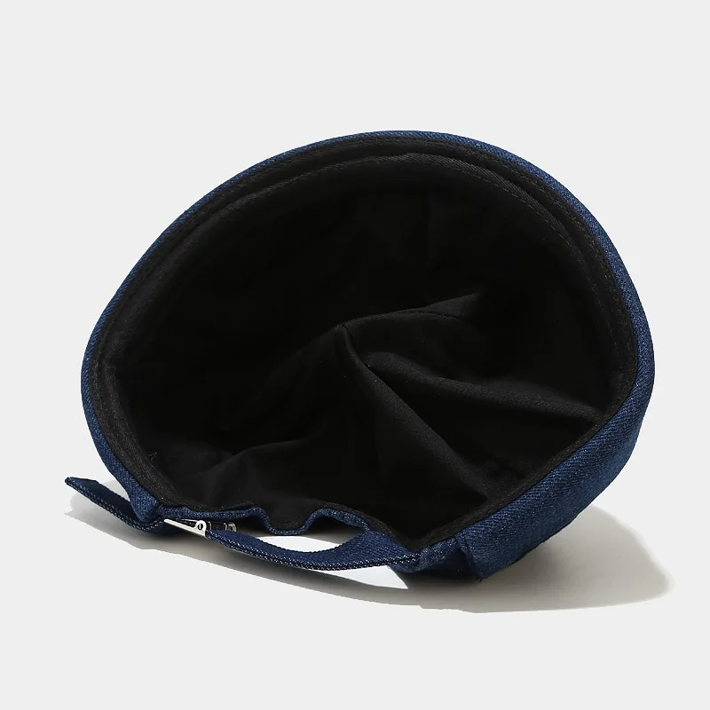 Men Street Casual Docker Sailor Biker Hat Loop Beanie Brimless Cap Fashion Unisex Pumpkin Vintage Navy Beanies