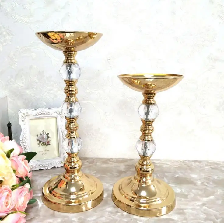 Metal Artificial flowers stand for table centerpieces L size Wedding Decoration