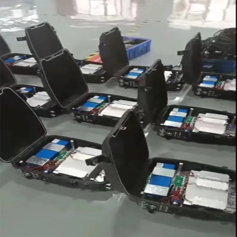 6-channel  defense portable backpack 433M 700M 800M 900M 1.2G 2.4G drone signal interference equipment drone FPV defense system