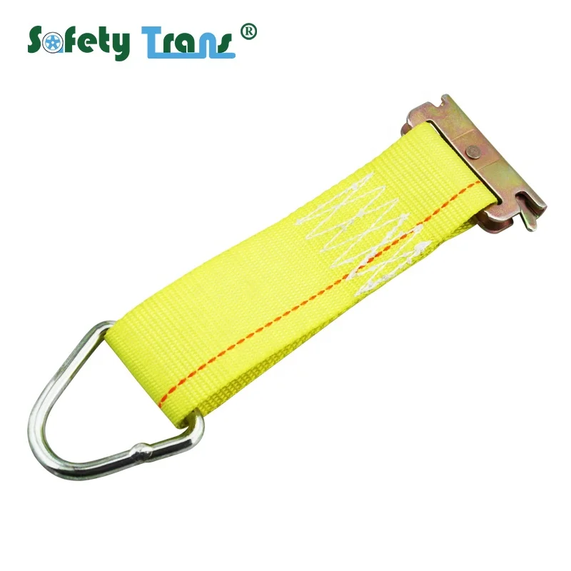
50MM 4400lbs E Track Strap With Spring E Fitting with D ring 