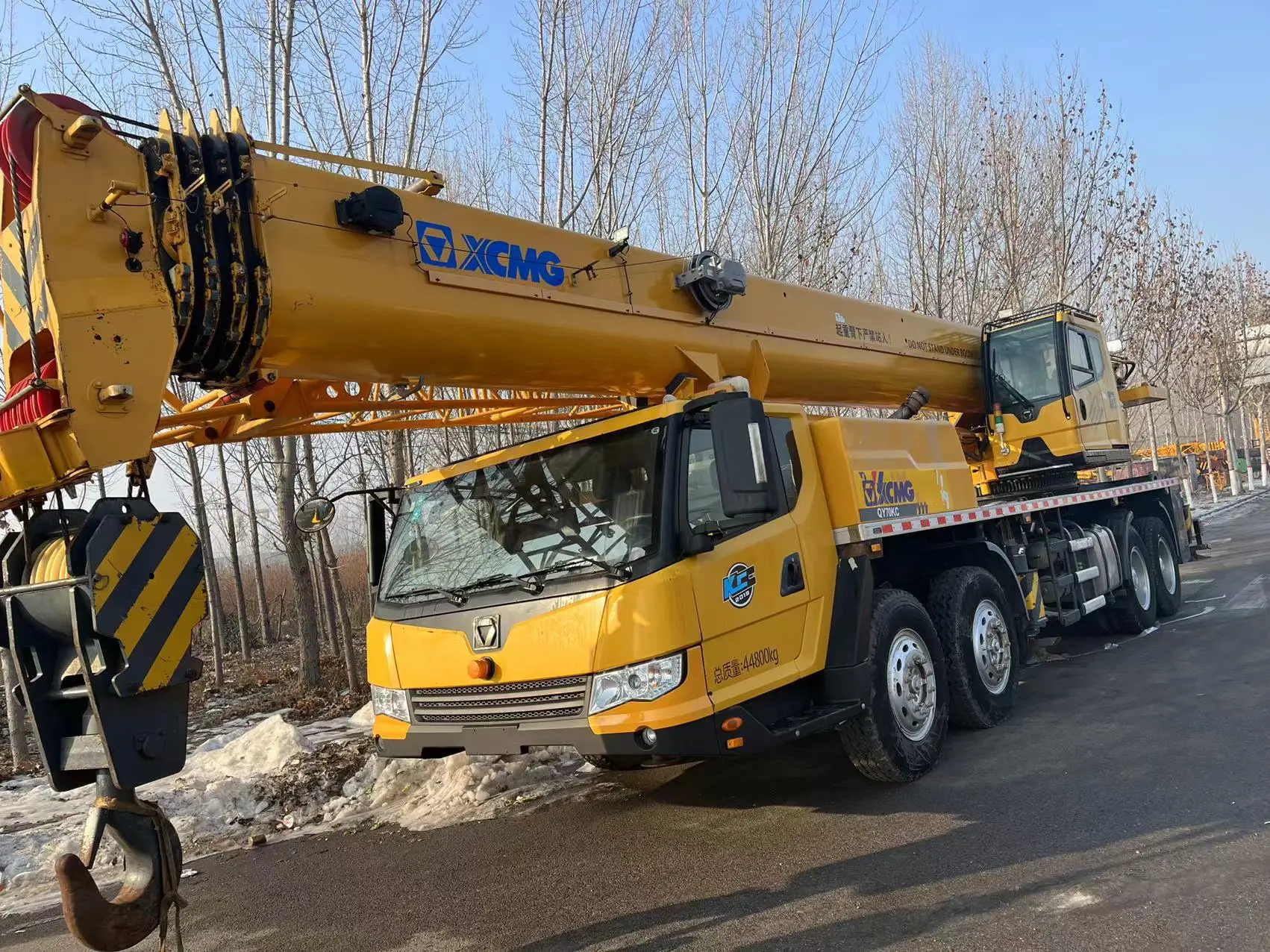 Construction Heavy Mobile Rough Terrain Crane Top brand 70/80/90/100/130 ton telescopic boom mobile crane in stock