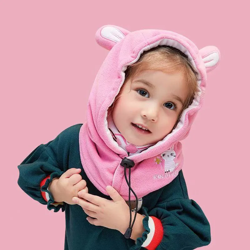 Christmas winter earmuffs magic head scarf animal cosplay fleece ski balaclava hat