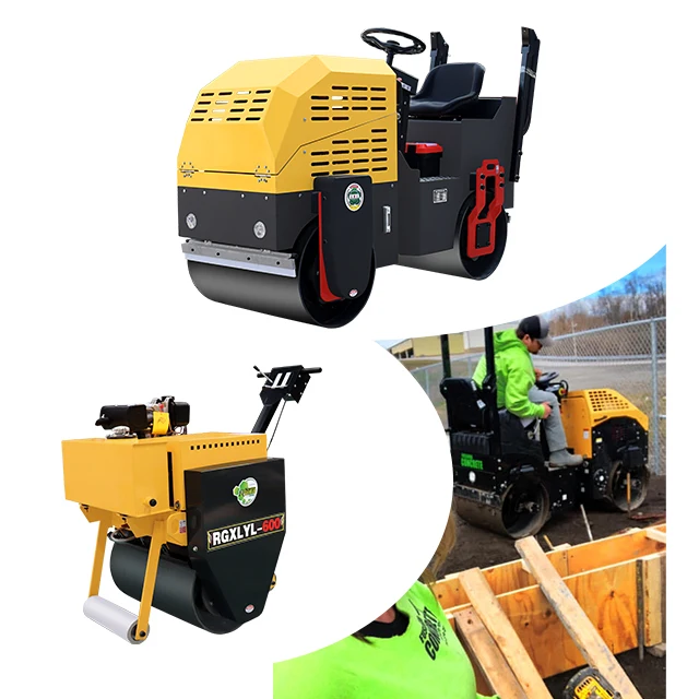 3 Ton Vibrating Double Steel Wheel Hand-held Ride-on Asphalt Lawn Compactor Full Hydraulic Roller