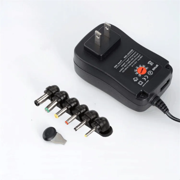 Universal 30w multi plug sockets adaptador charger 100V-240V AC to DC wall power adapter supply best selling products 2023