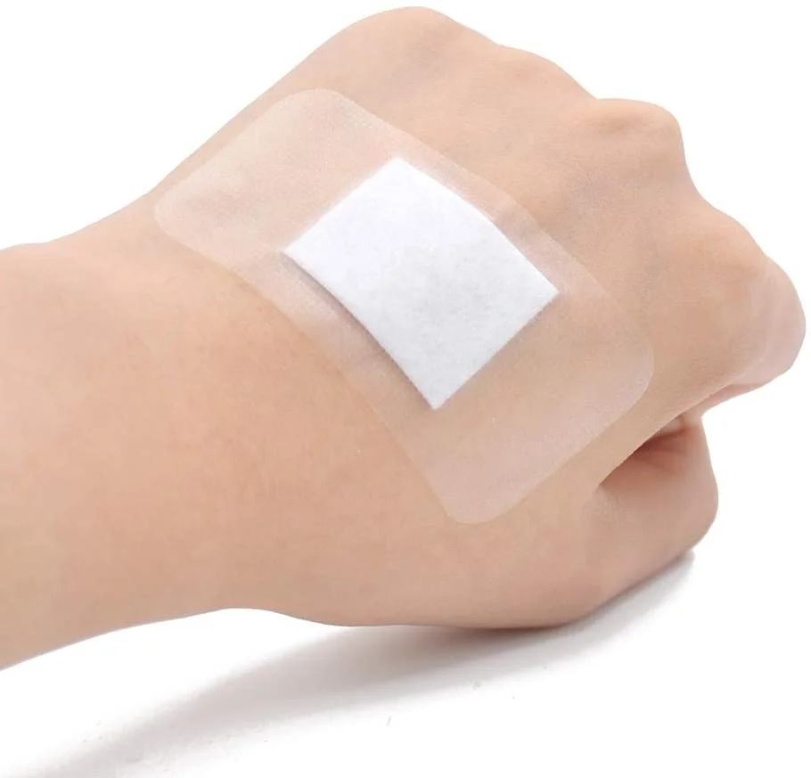 Ultra Thin Clear Waterproof Adhesive Plaster Wound Dressing Bandaid