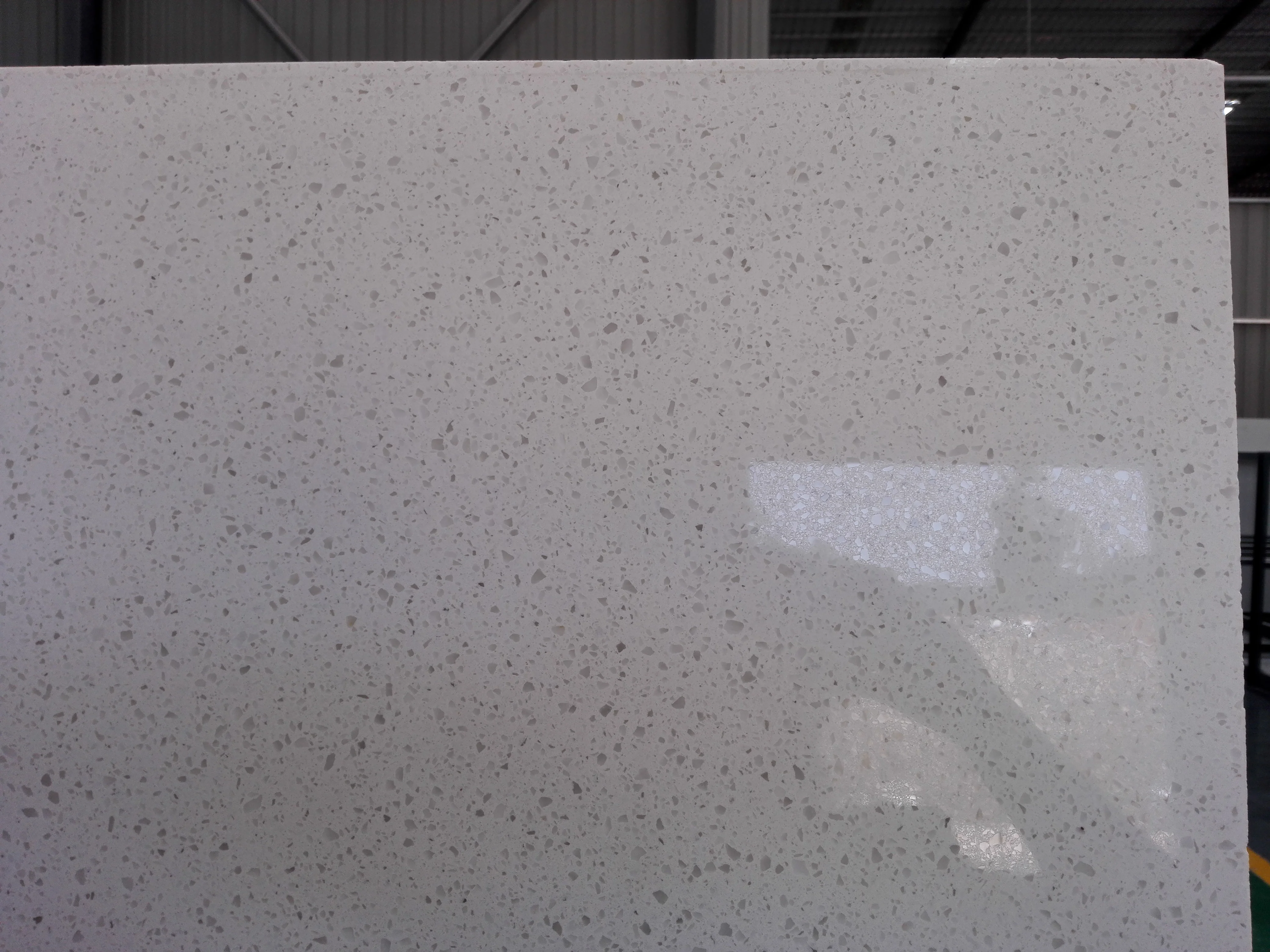 Hot Sale Snow White Crystal artificial stone Jade Spot White Quartz stone quartz price