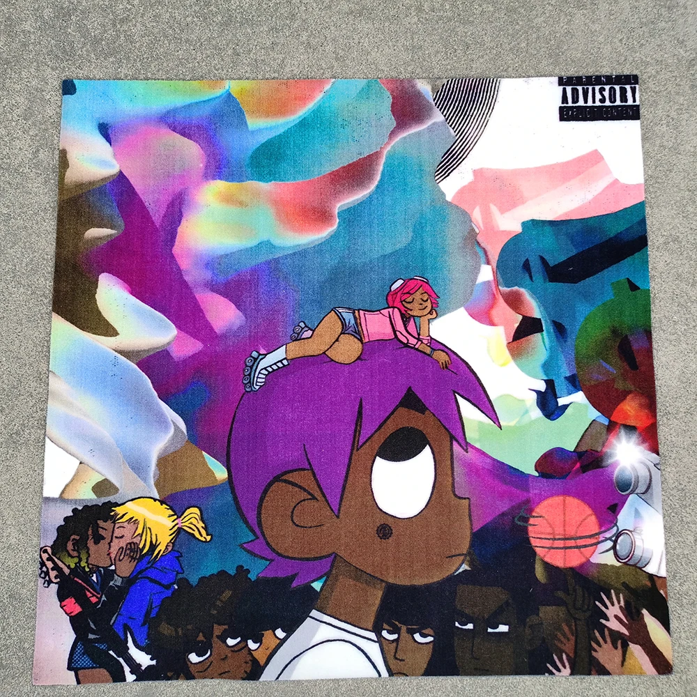 Graduation Dropout Bear Rug Hypebeast Hip Hop Music Carpet for Living Room Bedroom Album Cover Nonslip Decor Die Cut Acrylic Rug