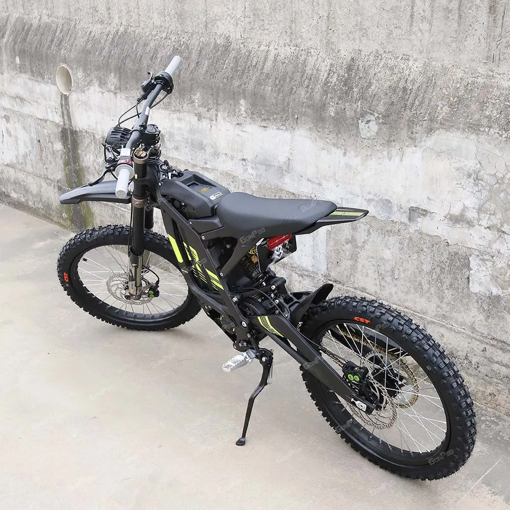 60V Surron Electric Motorcycle 6000W Max Power  40ah Battery Light B X Dirt Bike