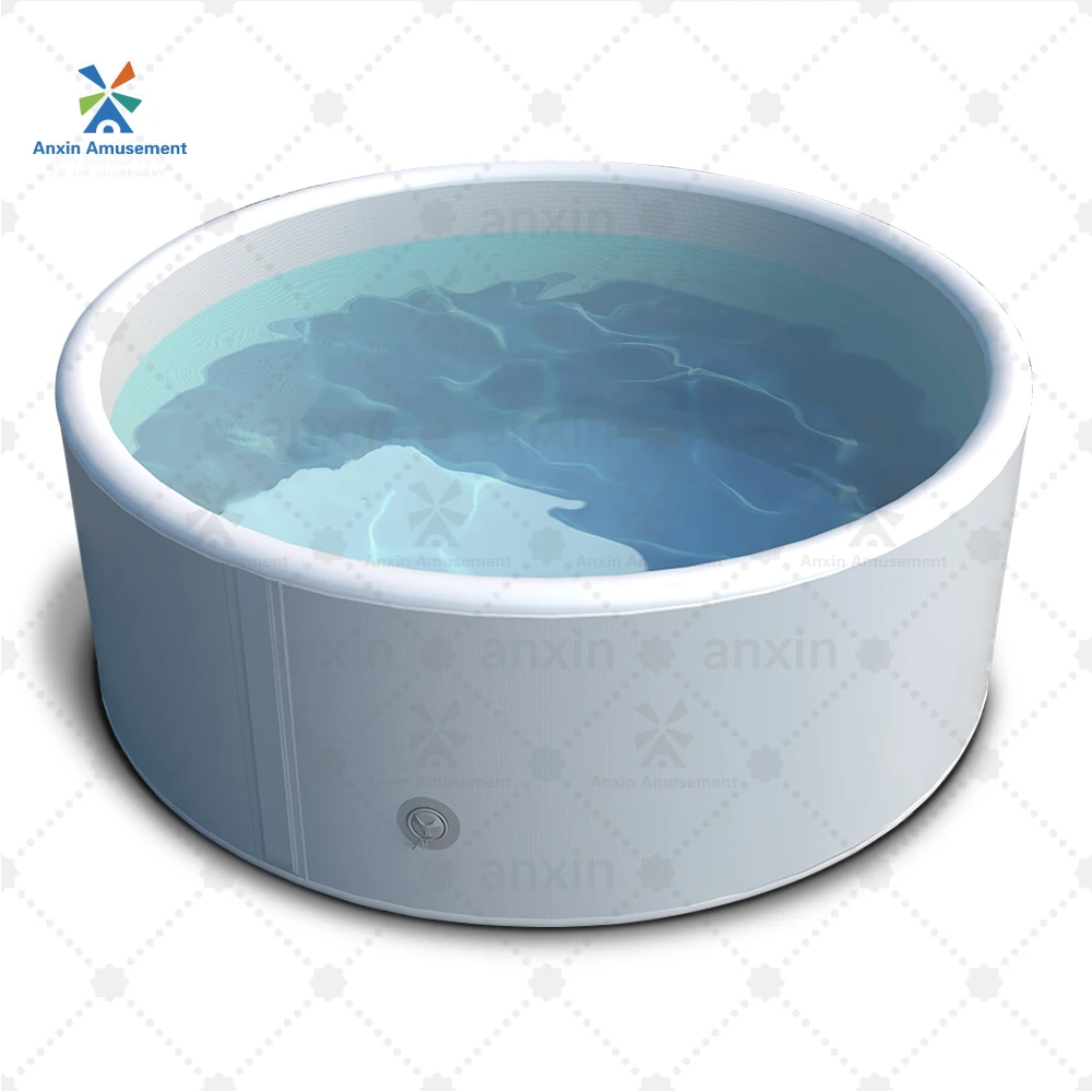 OEM Drop stitch foldable inflatable ice bath tub ice barrel bath for sport recovery inflatable cold plunge