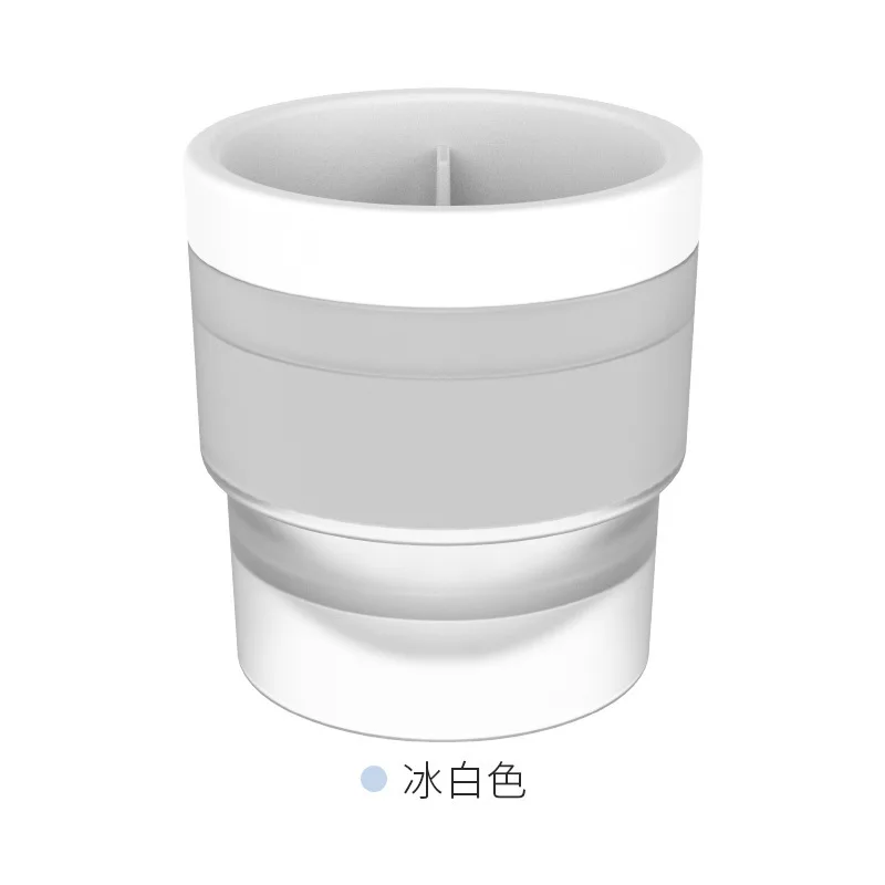 DROPSHIPPING Multi-functional Sensitive Ice Face Contour Ice Cube Facial Silicone Ice Ball Mold Plastic Round Hockey Mould