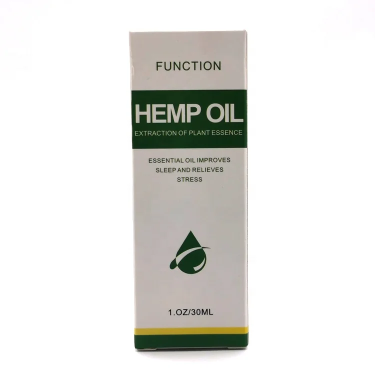 Oem Brand 100% Pure Herb Cbd Oil Full Spectrum Hemp Oil For Pain Relief Natural Hemp Essential Oil