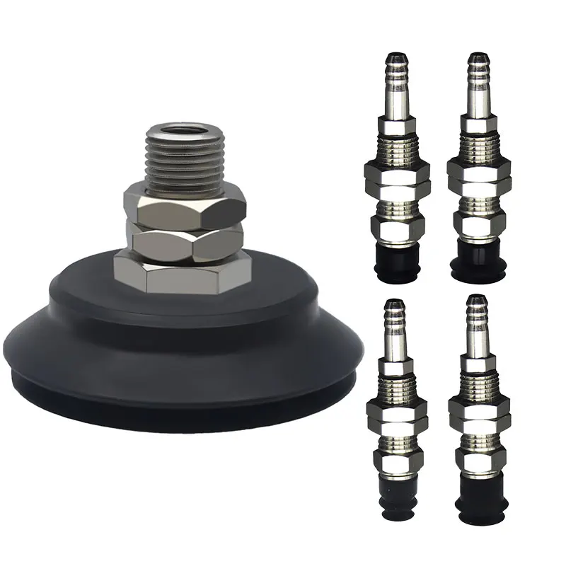 pneumatic fittings industrial M70 small rubber lifter micro suction cup with spring