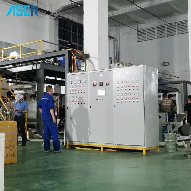 
Sms spunbond nonwoven fabric making machine nonwoven fabric making machinery nonwoven fabric perforating machine 