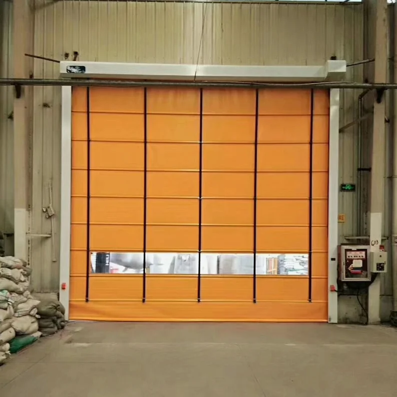 Customization Stack Type Sectional Garage Door Automatic Opener Swing Retractable Screen Garage Door With Double Track