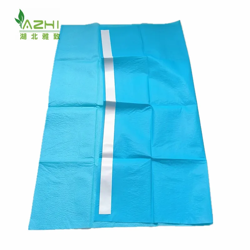 Disposable hospital surgery drape sterile surgical bed sheet extremity drapes for medical