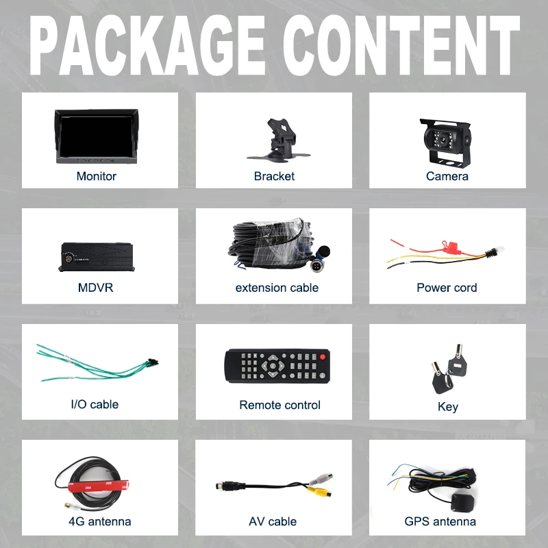 Factory  Full HD 1080P 2TB Hard Disk Video Recorder Offline Mobile DVR 8 channel