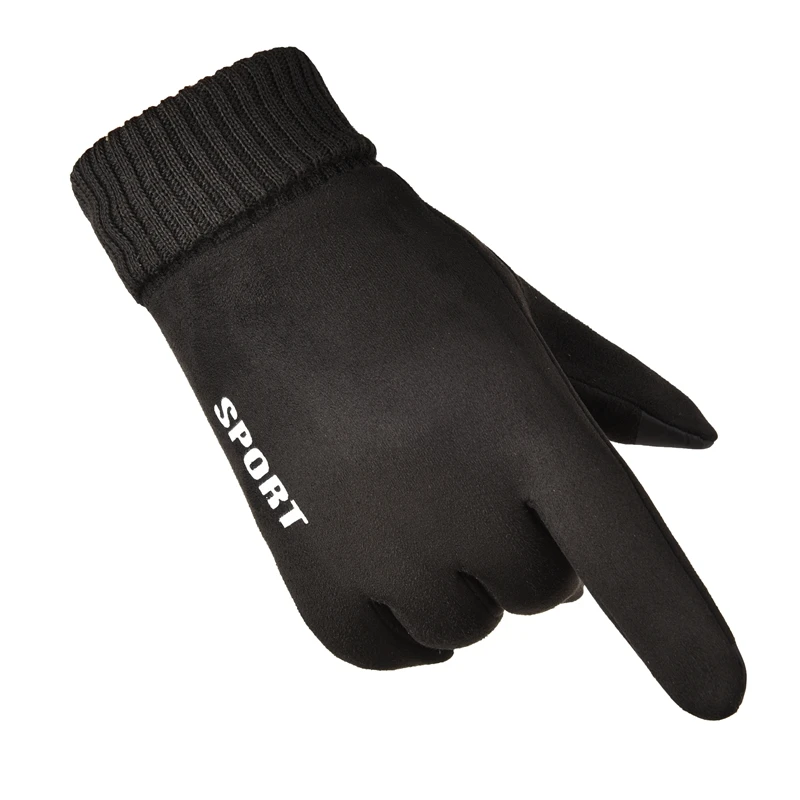 Factory price cycling motor cycle gloves winter suede gloves