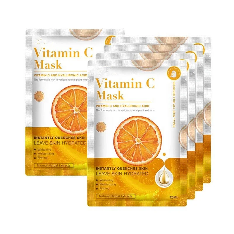 100% natural organic best brightening wholesale OEM skin care oil control vitamin C fruit mask