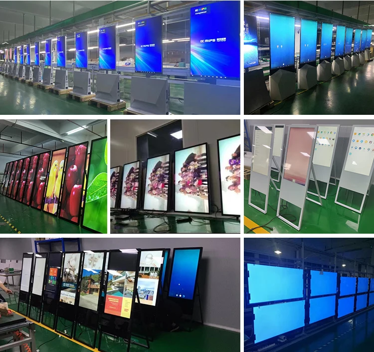 EKAA Outdoor Tv Waterproof 4k 4000nits Smart Televisions Full Sun Tv IP66 Advertising Lcd Display Outdoor TV