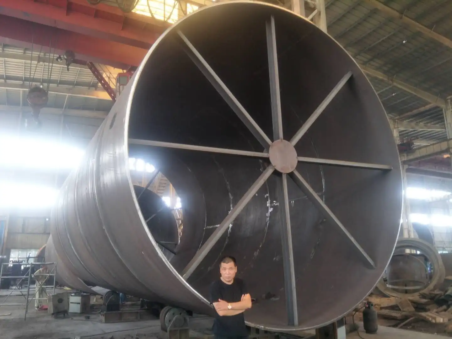 Good Quality Lime/Aluminum/Iron/Copper Ore Calciner Roaster Rotary Kiln