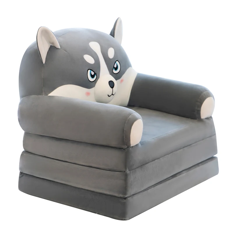 Kids Play Sofa Cute Child Kids Little Rabbit Plush Sofa Adjustable Kids Cartoon Sofas