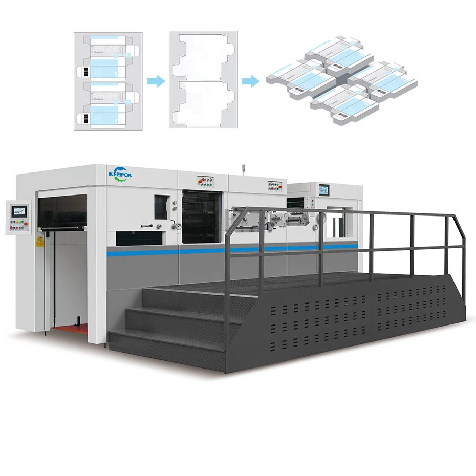 Automatic Die Cutting Machine Automatic Paper Die cutting And Creasing Machine For Processing Carton