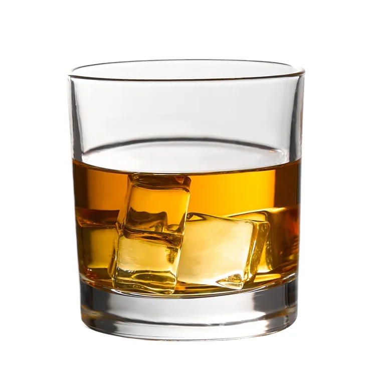 Bar Restaurant Blank Glass Cup Classic Whiskey Glass Rock Liquor Cup Crystal Glassware For Bourbon,Rum Glasses
