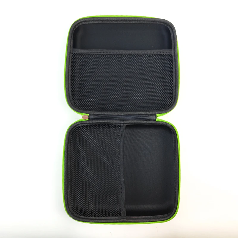 Green Hard Electronic Organizer Travel Case Electronics Accessories Cable Gadget Wire Storage Tech Bag