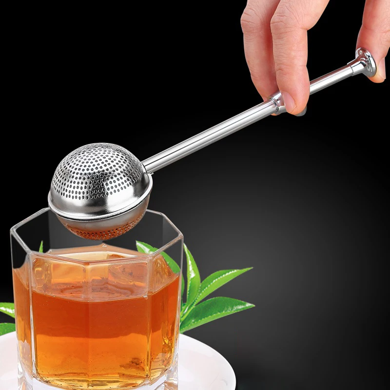 Food Grade Metal Tea Infuser Ball Shaped 304 Stainless Steel Tea Strainer Tea Ball