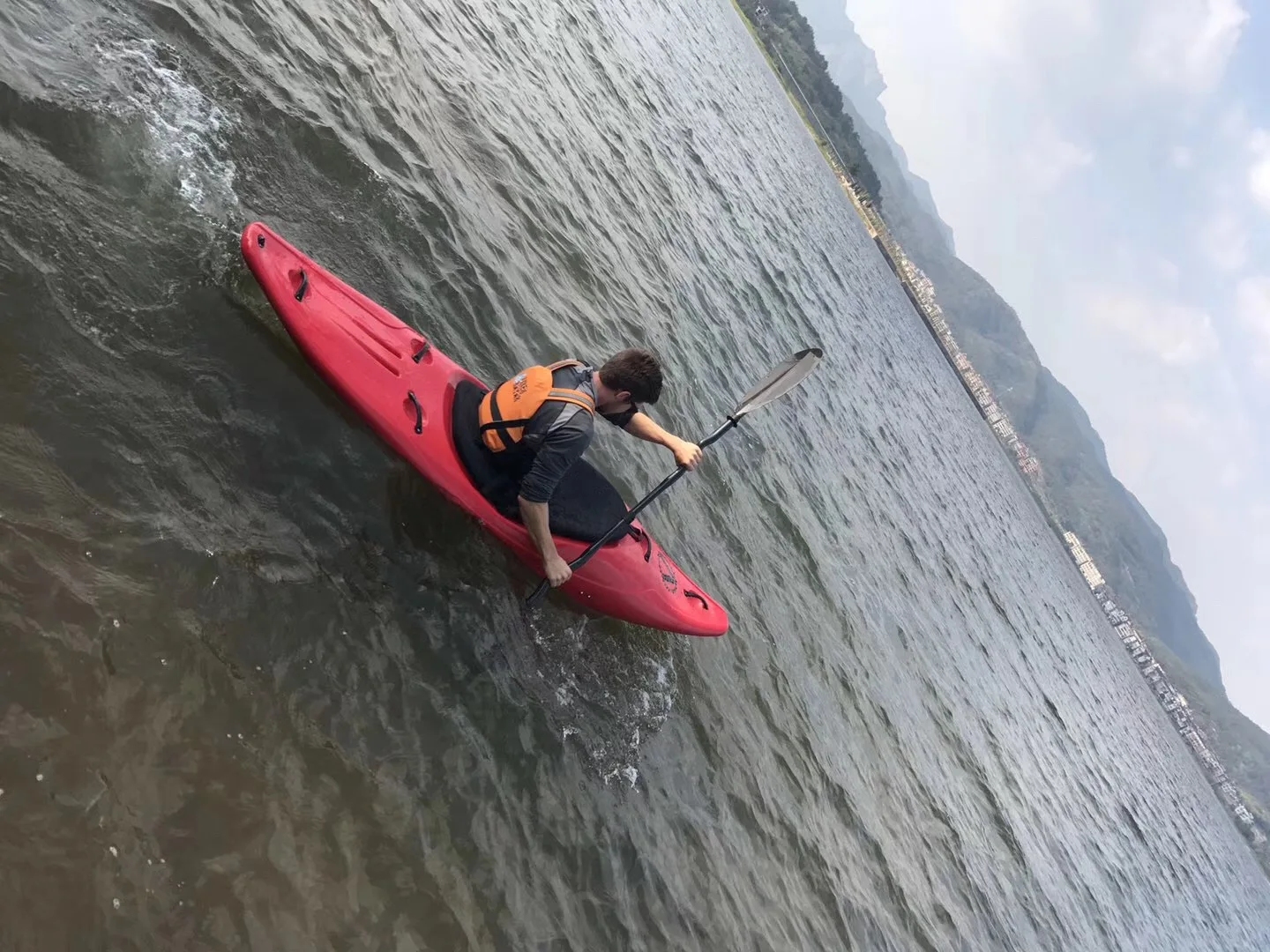 whitewater drifting kayak leisure water sport kayaking drift small kayak