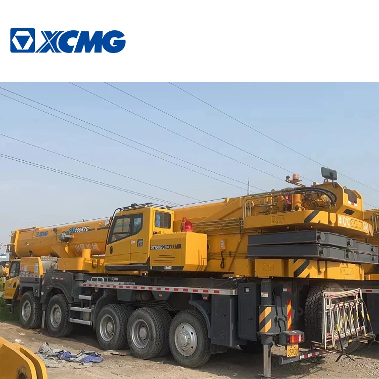 XCMG официальный QY100K7C Подержанный телескопический кран 100 тонн подержанных автокранов цена на продажу
